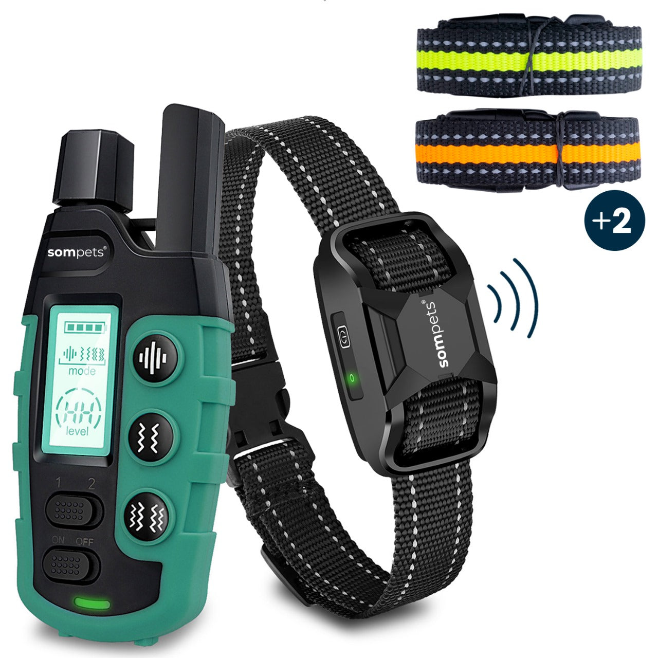 Sompets® RS2 Trainingsband – Met Afstandsbediening – Voor Middelgrote & Grote Honden