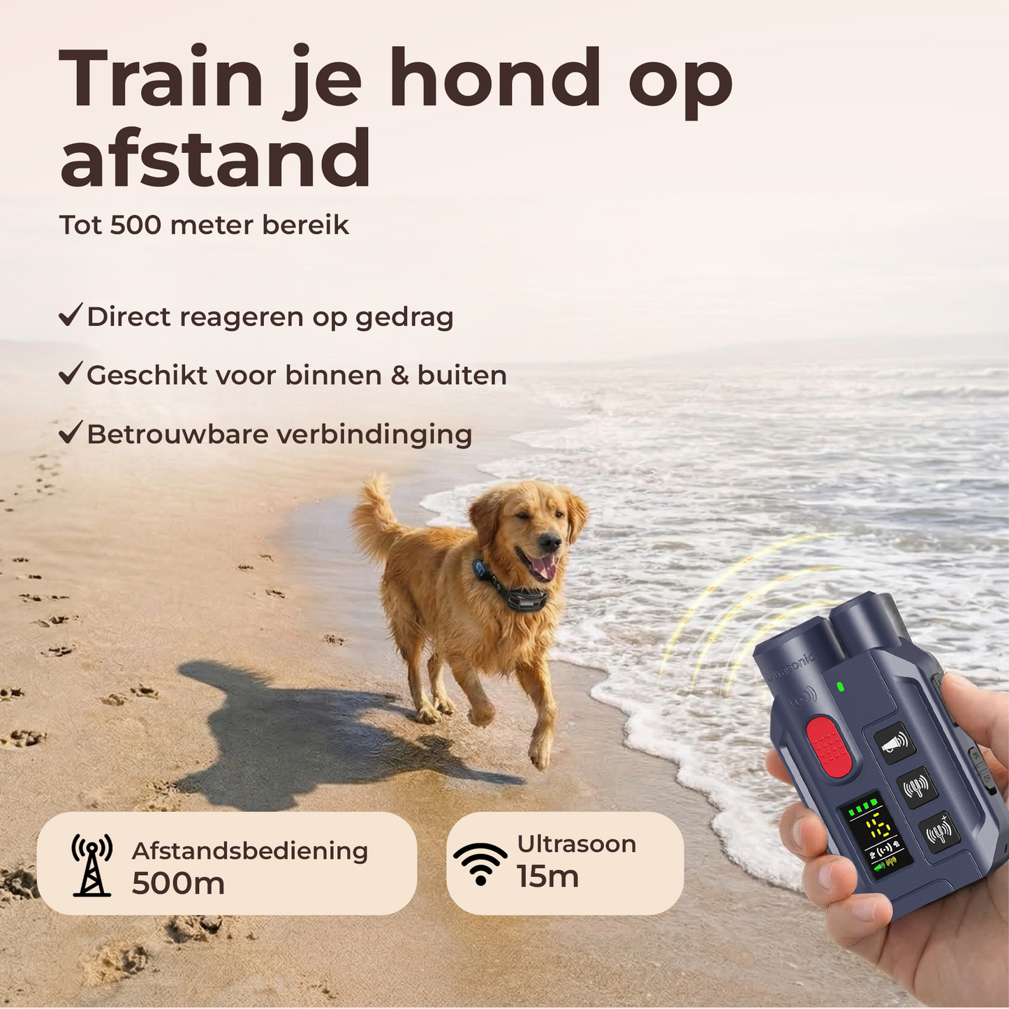 Sompets® RS11 Trainingsband + Ultrasone – Zonder Schok