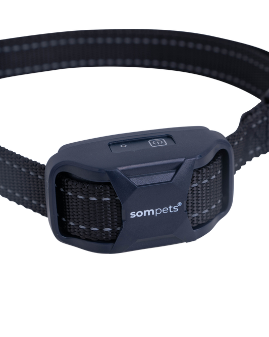Sompets® Extra Ontvanger voor 2de Hond - Anti Blafband met Afstandsbediening - Uitbreidingsset met Zwarte Halsband