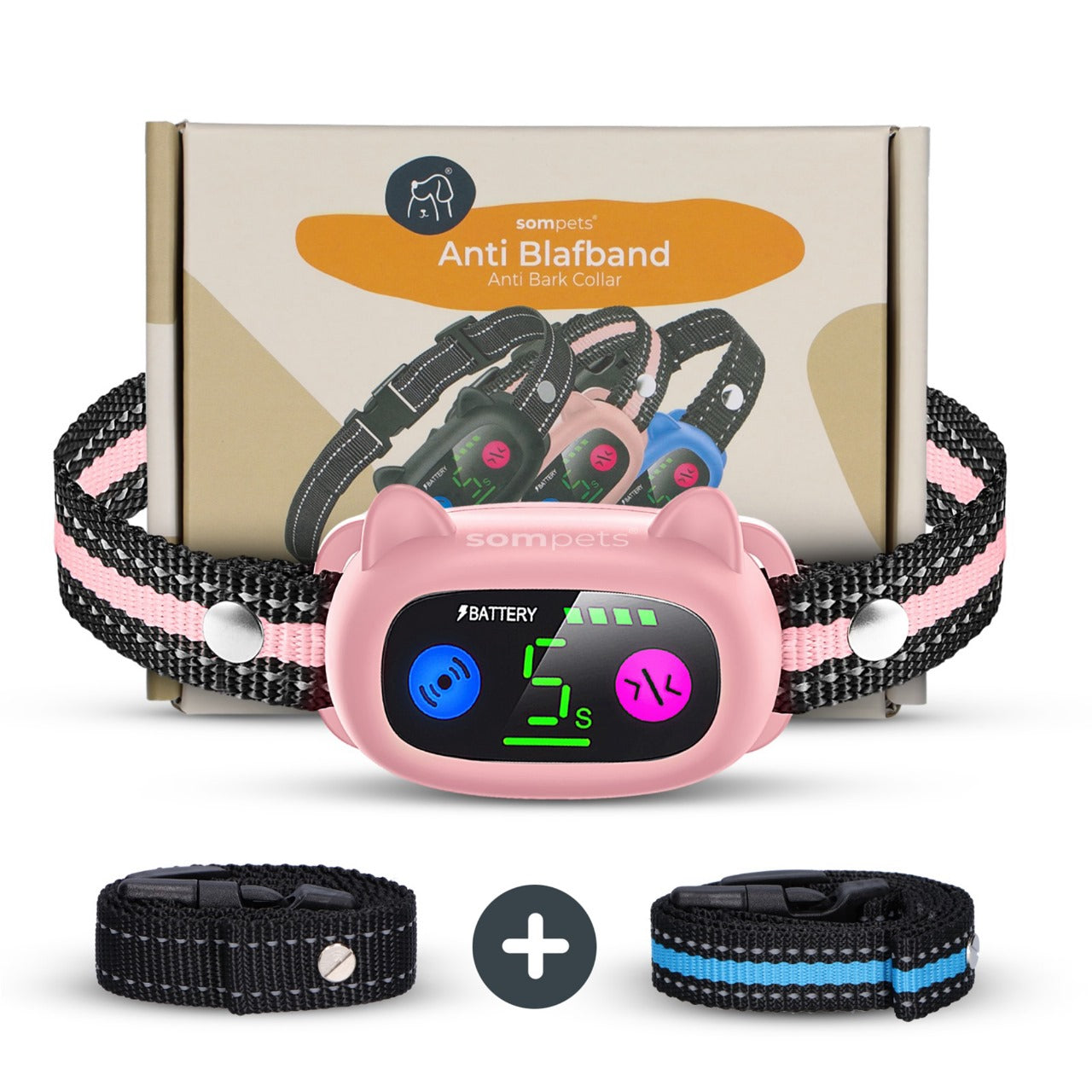 Sompets Anti-blafband Pro V3 - Automatische Progressie